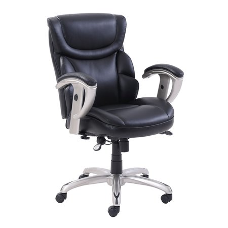 SERTAPEDIC Task Chair, Black 49711BLK